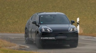 Porsche Cayenne Coupe chạy điện bị bắt gặp khi đang chạy thử